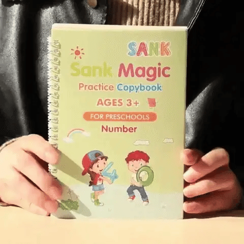 KIT DE CALIGRAFÍA MÁGICA REUTILIZABLE – APRENDE ESCRIBIR RÁPIDO Y BONITO ✍️