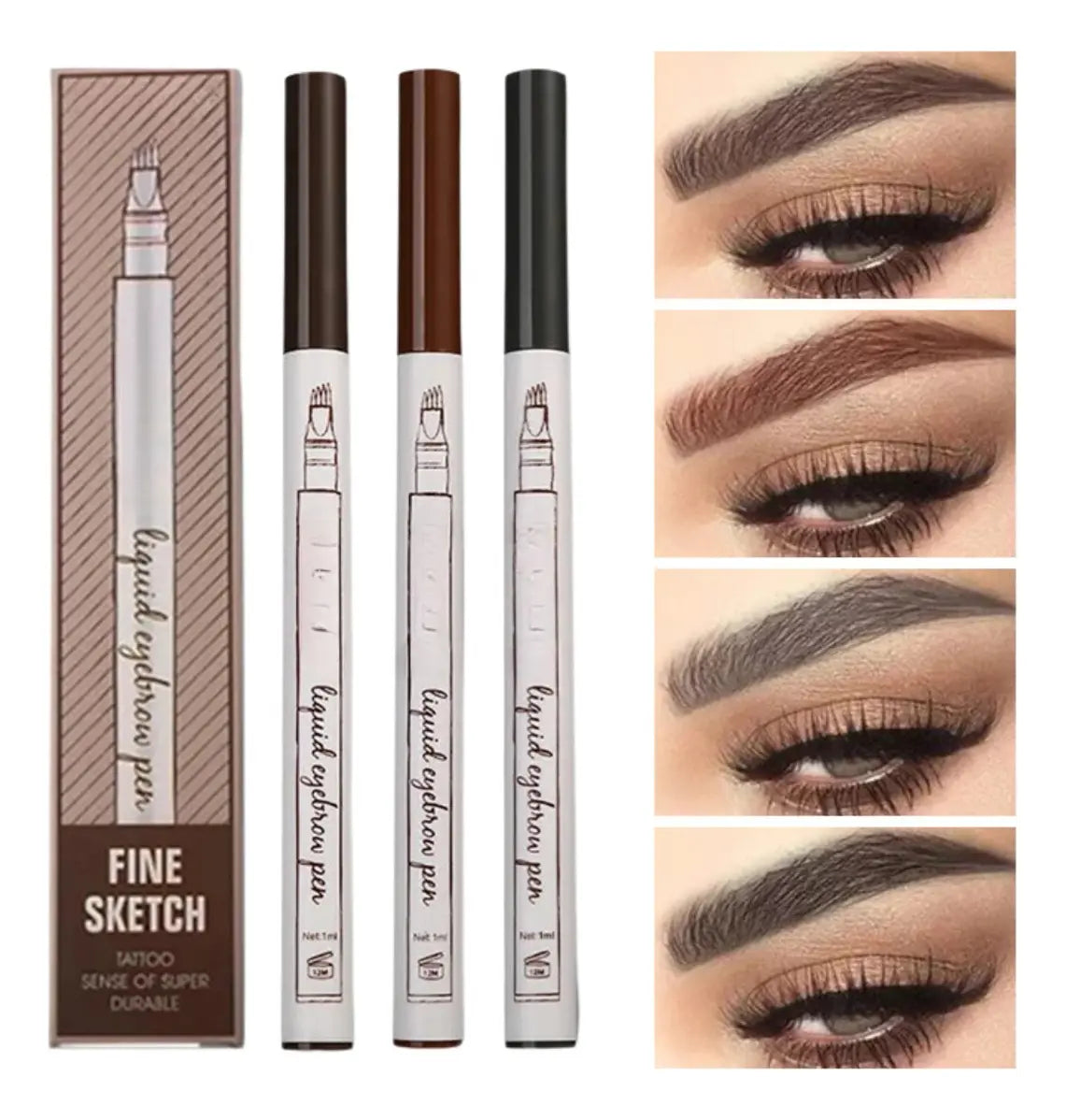 BrowMagic™ Pro – Lápiz de Cejas Efecto Microblading 2 en 1