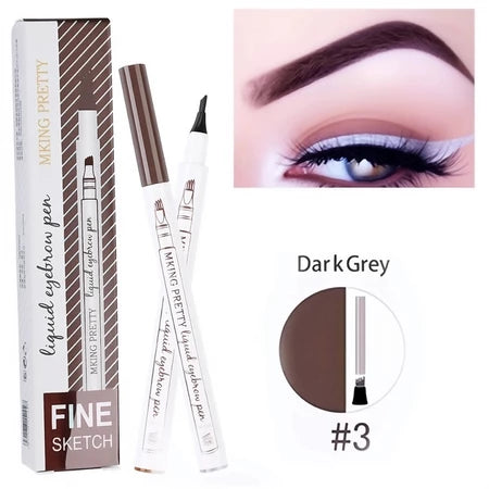 BrowMagic™ Pro – Lápiz de Cejas Efecto Microblading 2 en 1